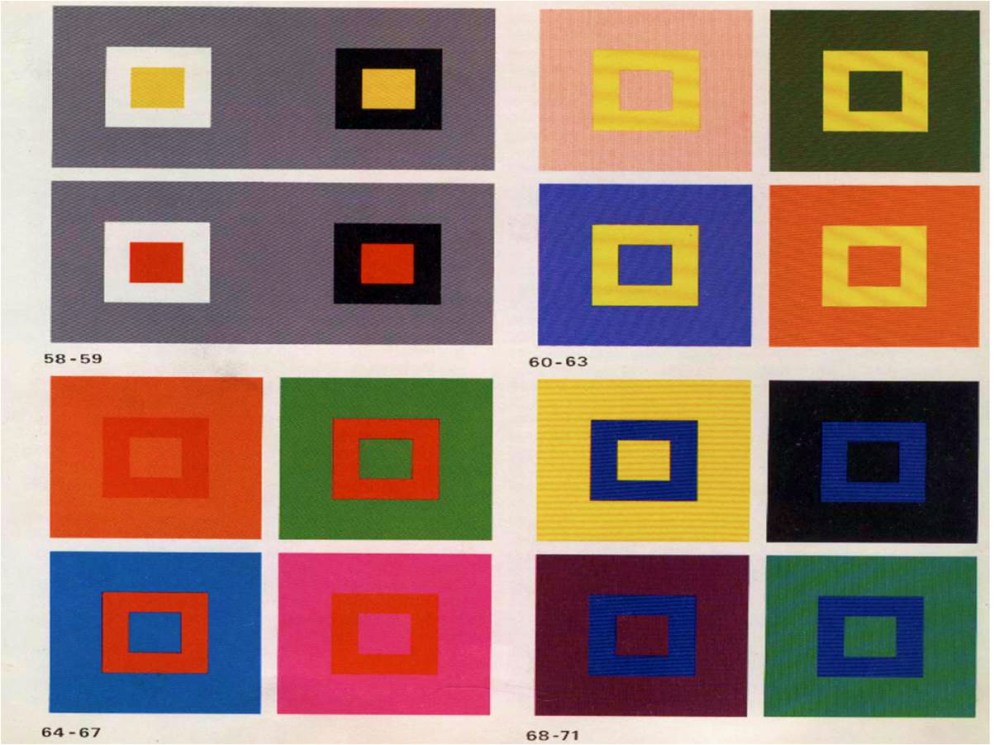 Ilustración extraída de "El Arte del Color", Johannes Itten