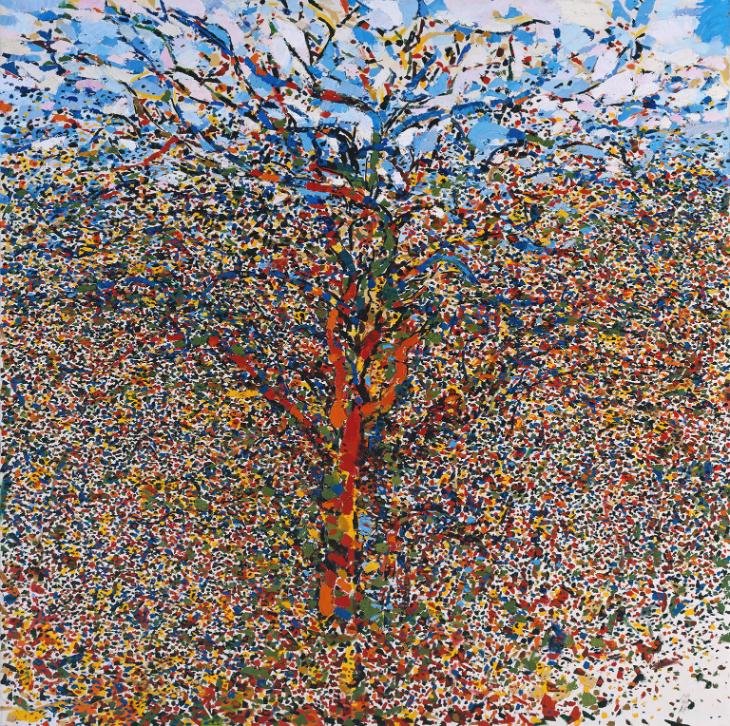 The Tree 1958 by Philip Sutton born 1928
